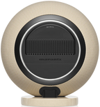 Marantz Horizon wireless speakers in champagne finish, showing sleek design and compact size for high-quality audio.