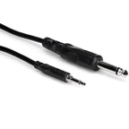 Hosa CMP-303 3.5 mm TS to 6.3 mm TS cable (1 m)