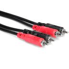 Hosa CRA-203 Dual RCA - Dual RCA Cable 3m