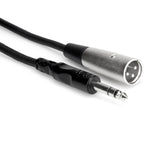 Hosa STX-105M 6.3 mm TRS to XLR-male cable (1.5 m), in black