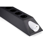 SilentPower PowerStation power supply with sleek design and multiple outlets for efficient energy management.
