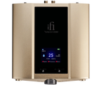 iFi Audio iDSD Valkyrie headphone amplifier and DAC showing front panel with digital and analog input options