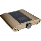 iFi Audio iDSD Valkyrie headphone amplifier and DAC with sleek black design and control knobs on the front panel.