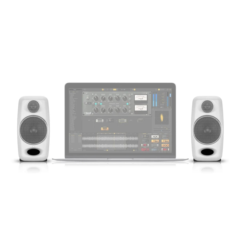 IK Multimedia iLoud Micro Monitors desktop speakers in white