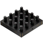 Intech Studio PO16 Linear Series 3 MIDI controller with rotary knobs and faders, compact design, black finish.