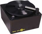 Tonar Wash & Dry Record Cleaning Machine with brushes for cleaning vinyl records, designed for thorough record maintenance.
