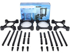 IsoAcoustics ISO-155 studio monitor isolation stands (view 4)