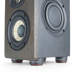 IsoAcoustics ISO-Puck Mini, studio monitor stands, angle