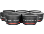 IsoAcoustics ISO-Puck Mini, studio monitor stands, back