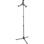 K&M 19793 microphone stand, front view.