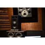 Kali Audio IN-5 active nearfield monitor, front view, black