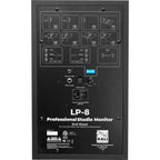 Kali Audio LP-8 V2 active nearfield monitors, in black, front view