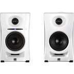 Kali Audio LP-UNF active nearfield monitors, black front view 6