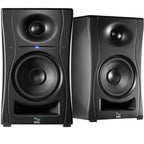 Kali Audio LP-UNF active nearfield monitors, black front view