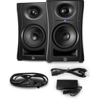 Kali Audio LP-UNF active nearfield monitors, black alternate view 8