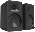 Kanto Audio Ora 4 desktop speakers, black front view