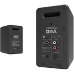 Kanto Audio Ora desktop speakers, in black