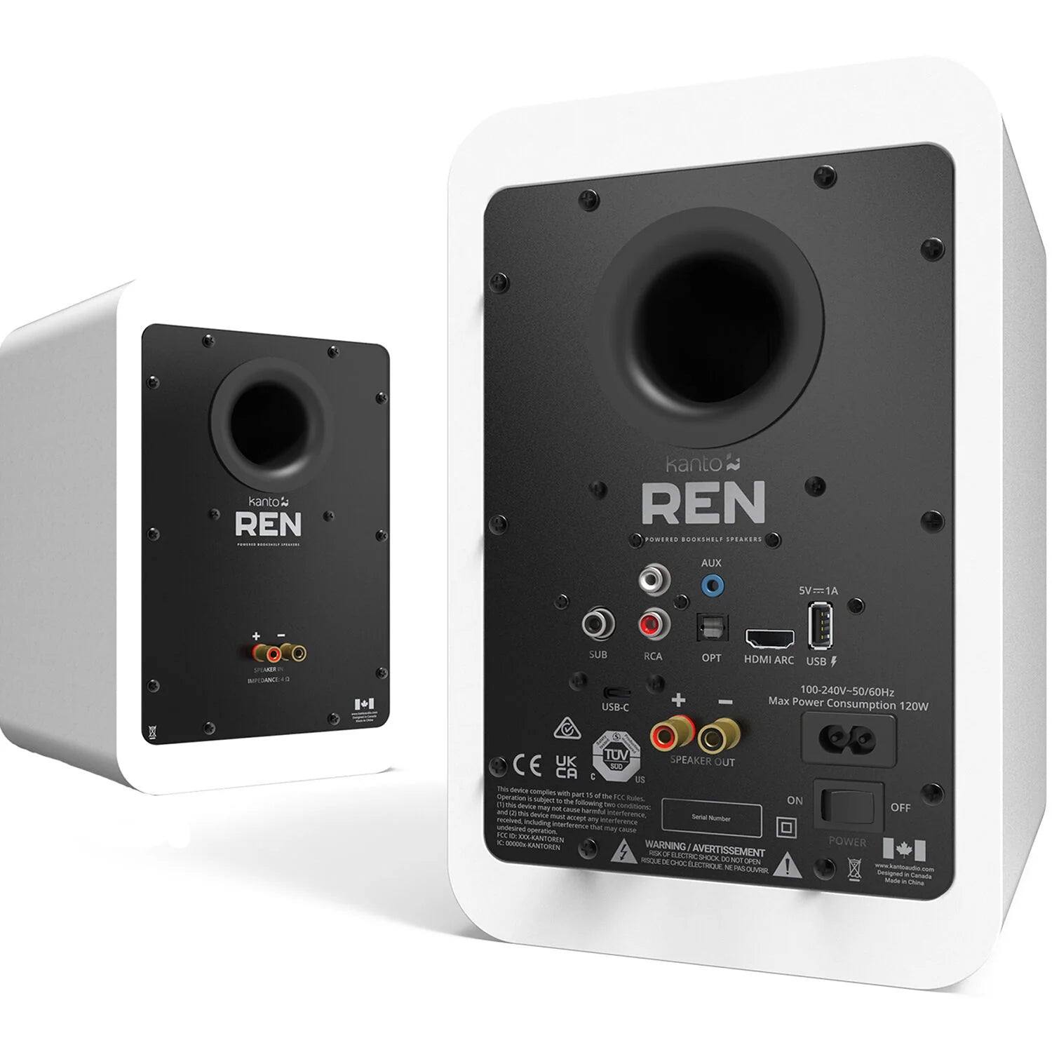 Kanto Audio Ren bookshelf speakers, view 8