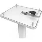 Kanto Audio SP26 26-inch speaker stands, in white