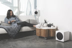 Kanto Audio SUB8V subwoofer in white