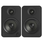 Kanto Audio YU4, wireless speakers, angle, matte black