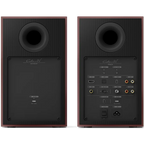 KEF Coda W active bookshelf speakers, detail view.
