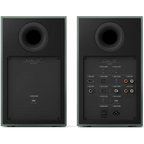 KEF Coda W active bookshelf speakers, detail view.