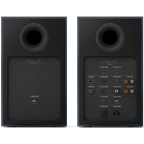 KEF Coda W active bookshelf speakers, detail view.