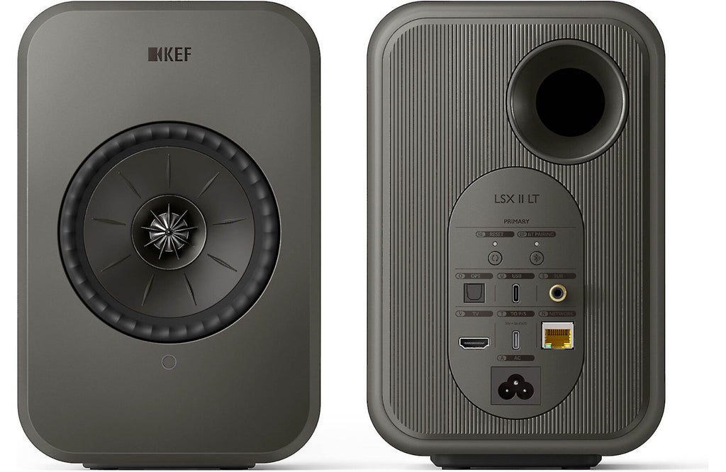 KEF LSX II LT active wireless bookshelf speakers