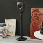 KEF LSX II LT active wireless bookshelf speakers, graphite