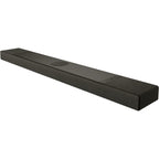 KEF XIO soundbar with sleek black design and multiple speaker drivers for high-quality TV audio.