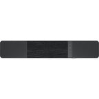 Klipsch Flexus Core 100 soundbar, top with wood panel and controls.