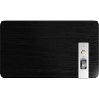 Klipsch The Three Plus wireless speaker, top view of controls in black