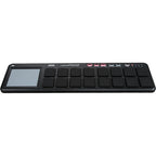 Korg NanoPad2 midi controllers, black close up