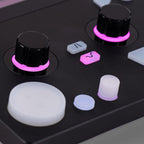 LOVE Synthesizers First Love, Pink, touchscreen detail