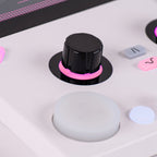 LOVE Synthesizers First Love, White, touchscreen detail