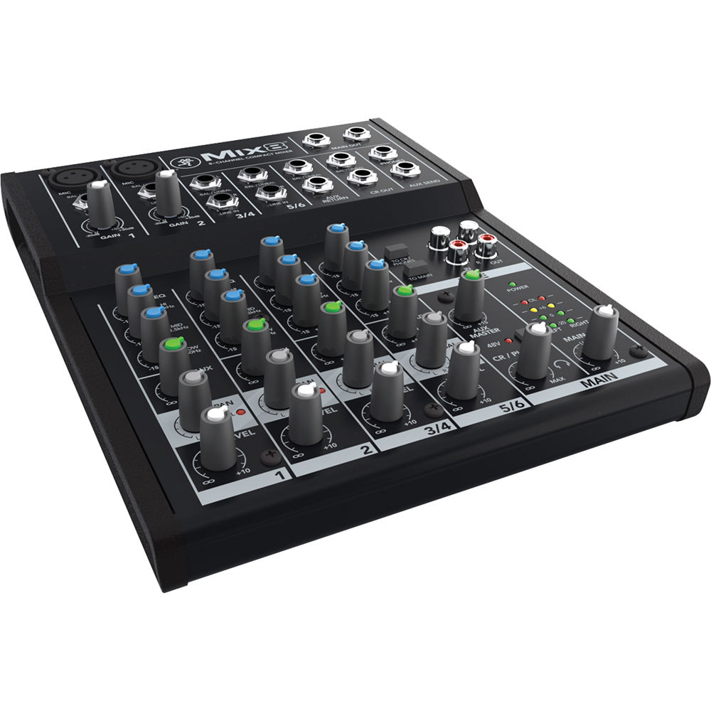 Mackie Mix8 analog mixer