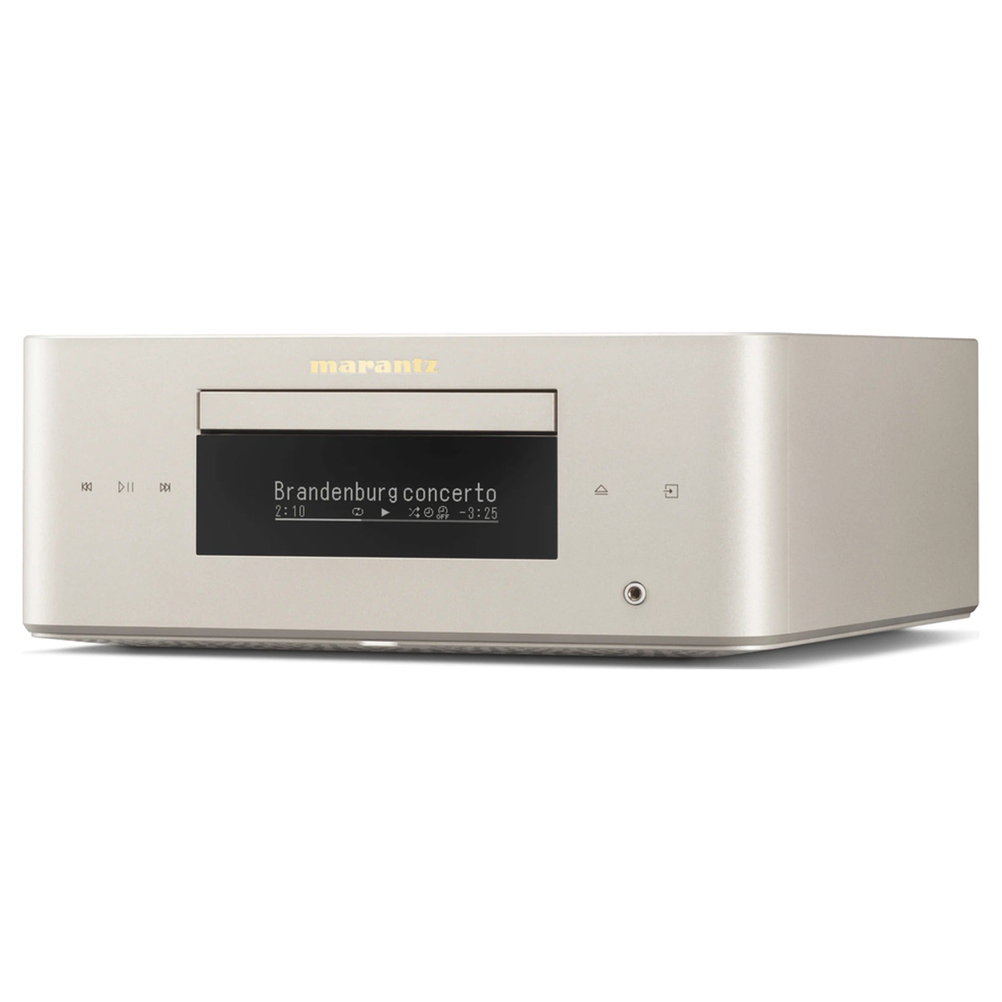 Marantz MCR 60n DAB, Marantz Champagne Gold, three-quarter view