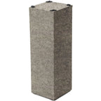 Megasonus Q Basstrap acoustic panel for low-frequency sound absorption, featuring a sleek, black design for improved room acoustics.