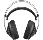 Wired Meze Audio 105 AER headphones with sleek design and over-ear cups, showing detailed ear cushions and headband.