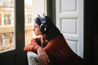 Wired Meze Audio Empyrean II headphones with large ear cups and plush ear cushions, showing their sleek design and premium build.