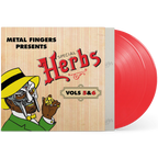 MF DOOM – Special Herbs Vol. 5 & 6 vinyl 2LP, apple red colored vinyl record