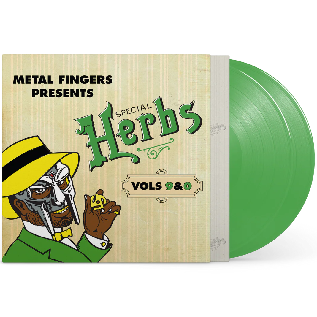 MF DOOM – Special Herbs Vol. 9 & 0 vinyl 2LP, evergreen colored vinyl record