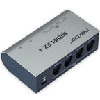 Nektar MIDIFLEX 4 MIDI interface with multiple input and output ports, USB connection, and compact design for music production.