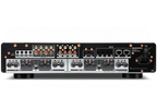 Marantz MODEL M4 stereo amplifier with sleek design and controls, shown in a close-up image.