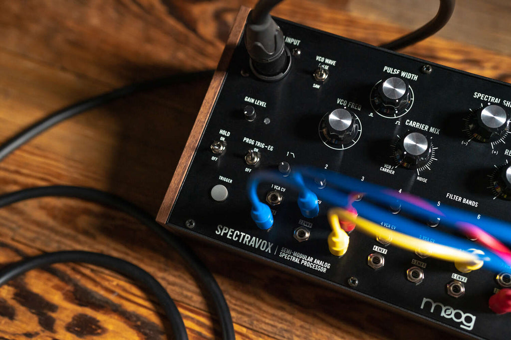 Moog Spectravox synthesizer, black