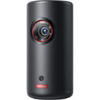 Nebula Capsule 3 Laser projector by Nebula showing a compact portable design with a projection lens and control buttons.