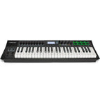 Nektar Panorama T4 MIDI controller keyboard with integrated transport controls and full-size keys for music production.