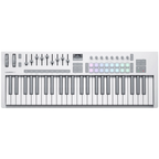 Novation Launchkey 49 MK4 MIDI keyboard, in white