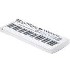 Novation Launchkey 49 MK4 MIDI keyboard, in white